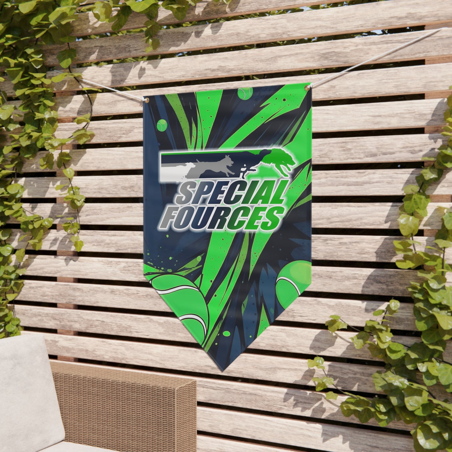 SPECIAL FORCES Pennant Banner