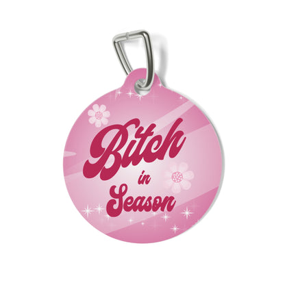 BIS  - Pink Sparkle _ Pet Tag