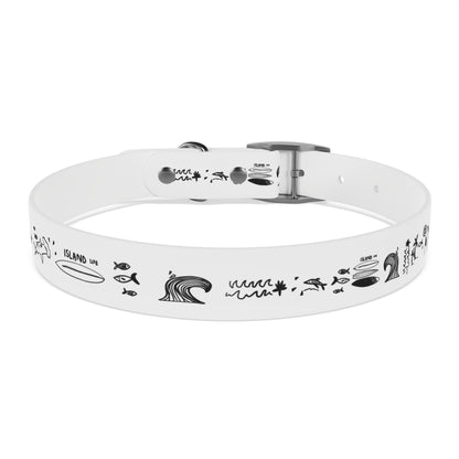 ISLAND LIFE SKETCH Dog Collar