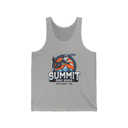 SUMMIT DISC DOGS  Unisex Jersey Tank