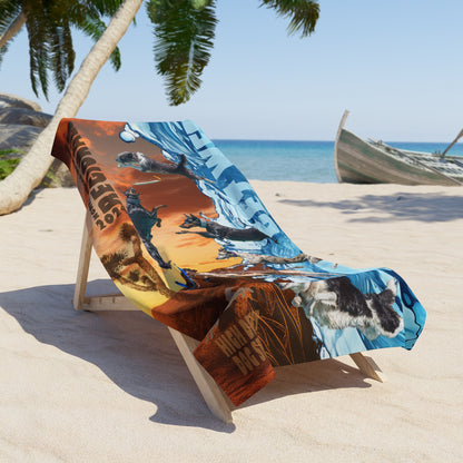 APRIL   DESERT Beach Towel