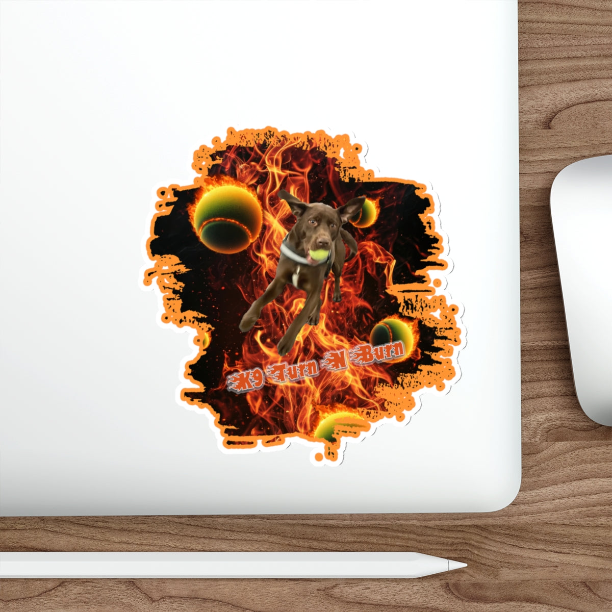 Copy of  turn burn terry  Stickers