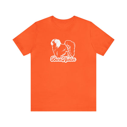 Phalene (Papillon) Barn Hunt3  - Unisex Jersey Short Sleeve Tee