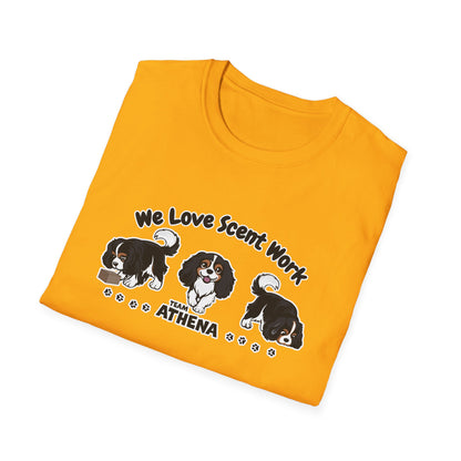 3 TEAM ATHENA SNIFF Unisex Softstyle T-Shirt