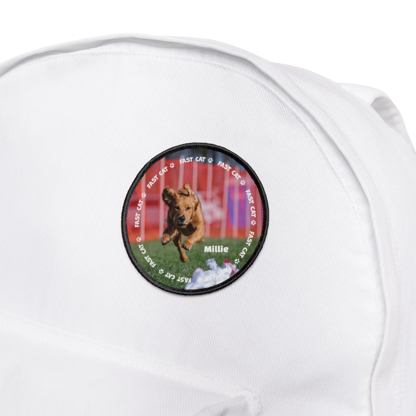 Millie FastCat Iron-On Patches