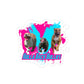 HOLLA BACK BULLIES Transparent Outdoor Stickers, Die-Cut, 1pcs