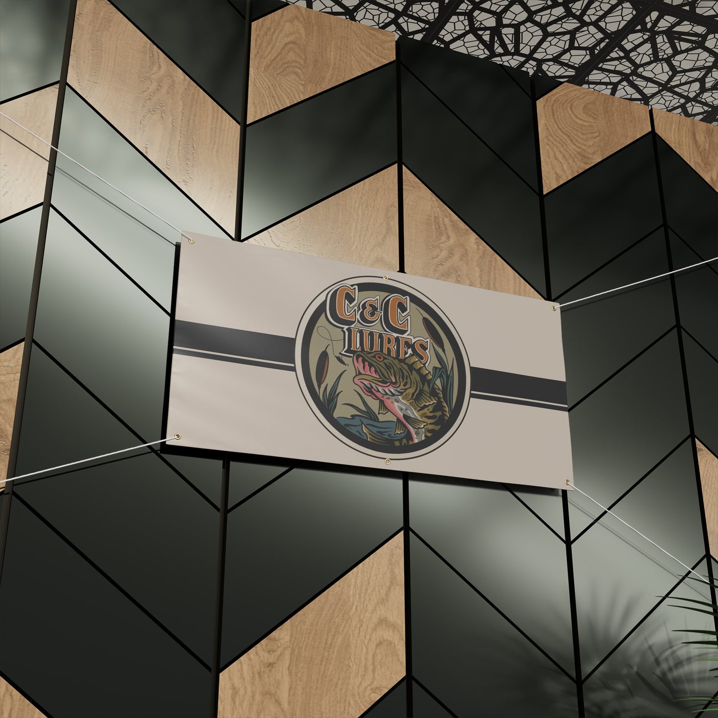 C & C Lure Matte Banner