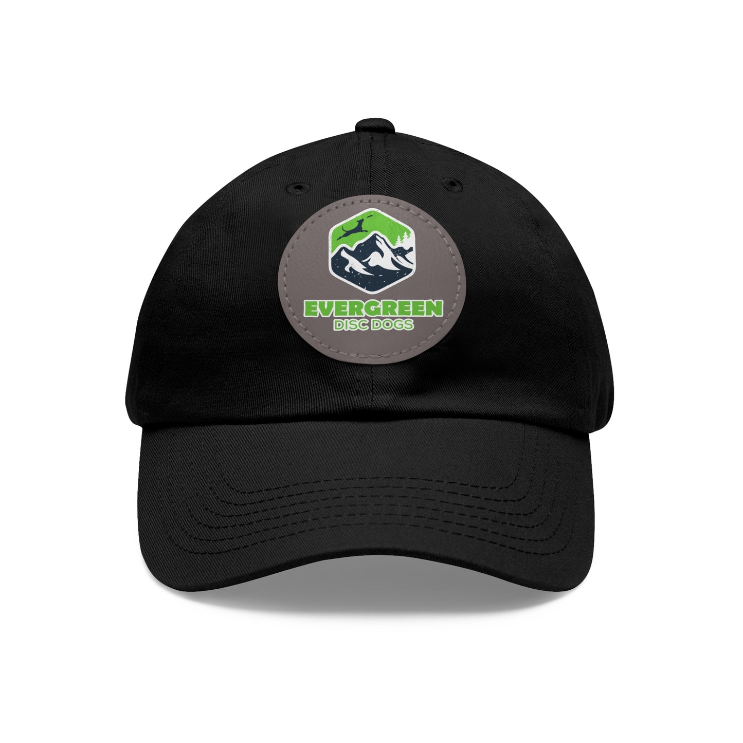 EVERGREEN DISC DOGS Hat with Leather Patch