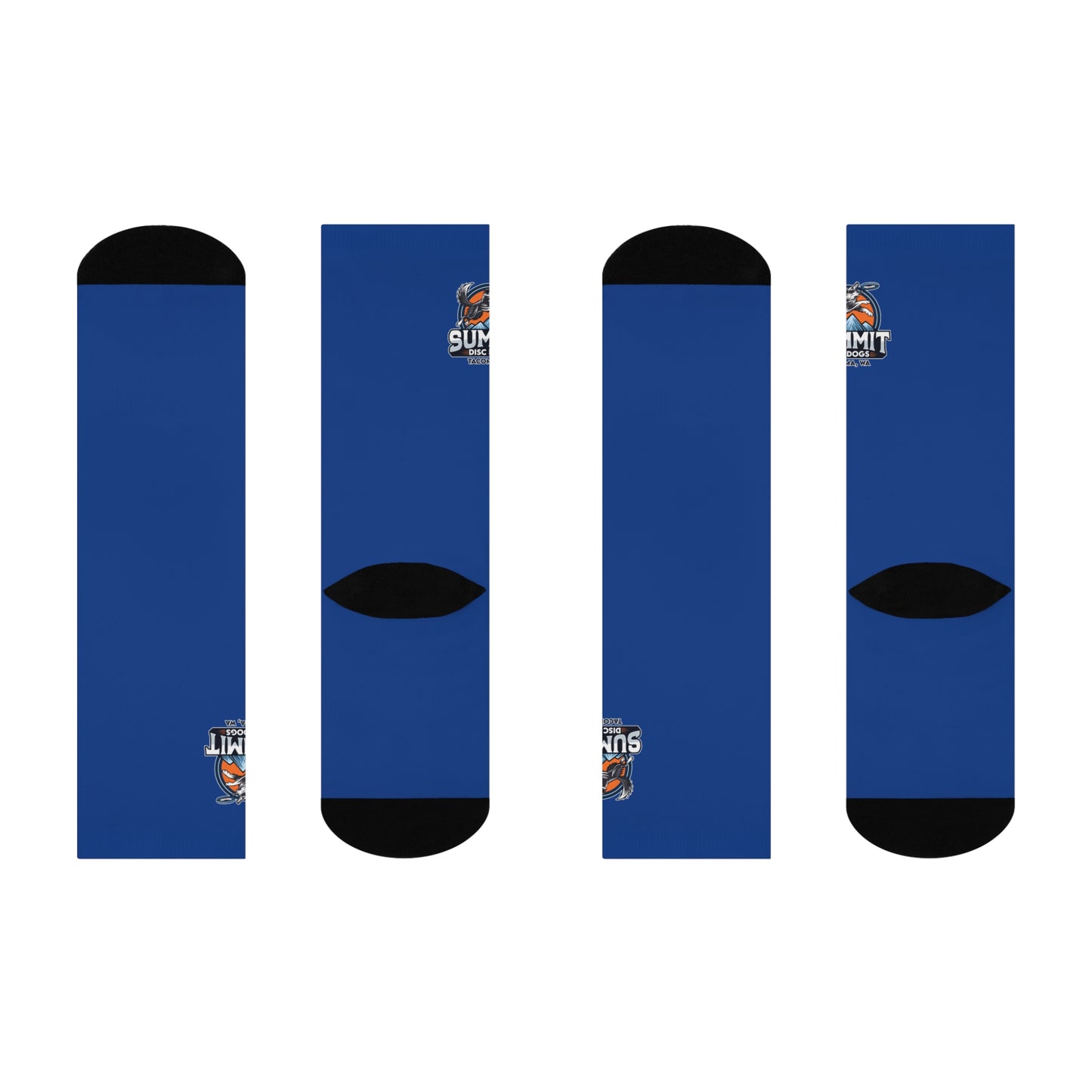 SUMMIT DISC DOGS  Cushioned Crew Socks