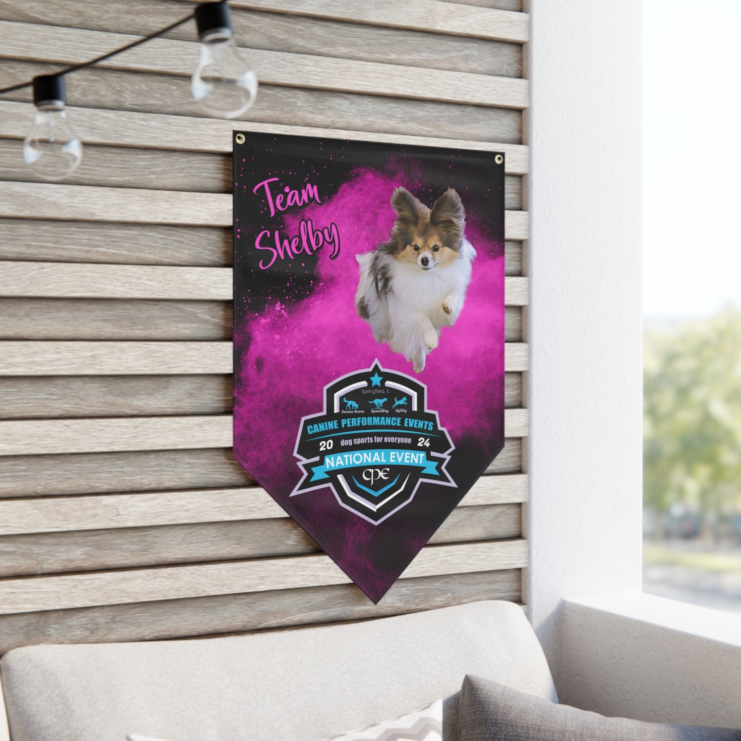 SHELBY  Pennant Banner