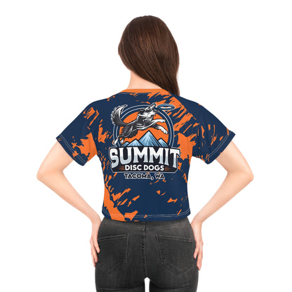 SUMMIT DISC DOGS  Crop Tee