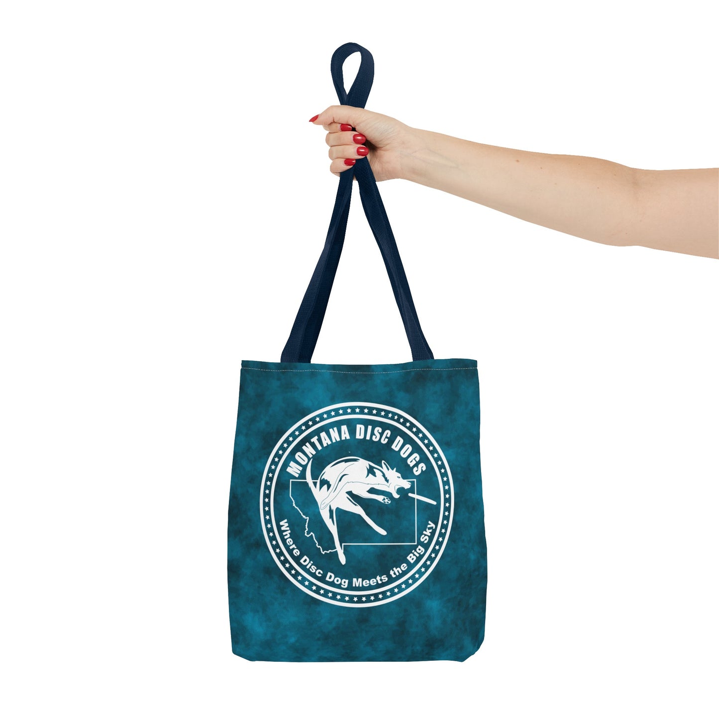 *MONTANA DISC DOG Tote Bag