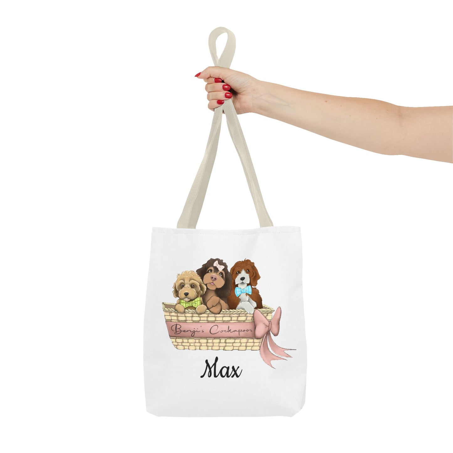 max Benjis Cockapoos Tote Bag