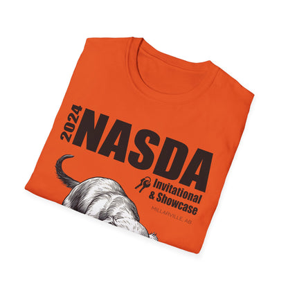*Ginny, Geordie & Gerbils! * WIREHAIRED DACHSHUND - NASDA  Unisex Softstyle T-Shirt