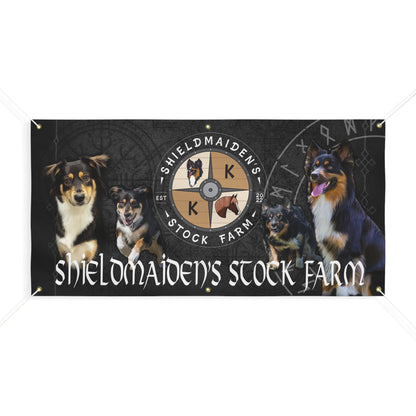 Shieldmaiden's Stock Farm Matte Banner