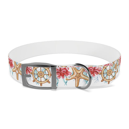 Starfish n Wheel Dog Collar