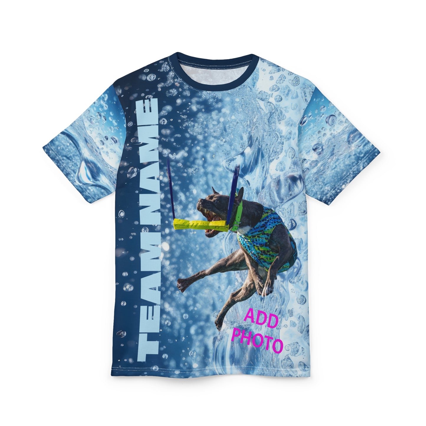 WATER DOCK DIVING CUSTOM PHOTO JERSEY