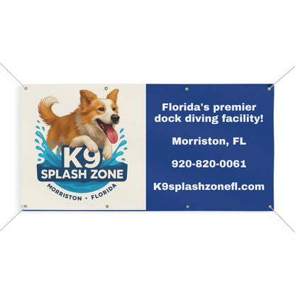 2.  K9 SPLASH ZONE Matte Banner