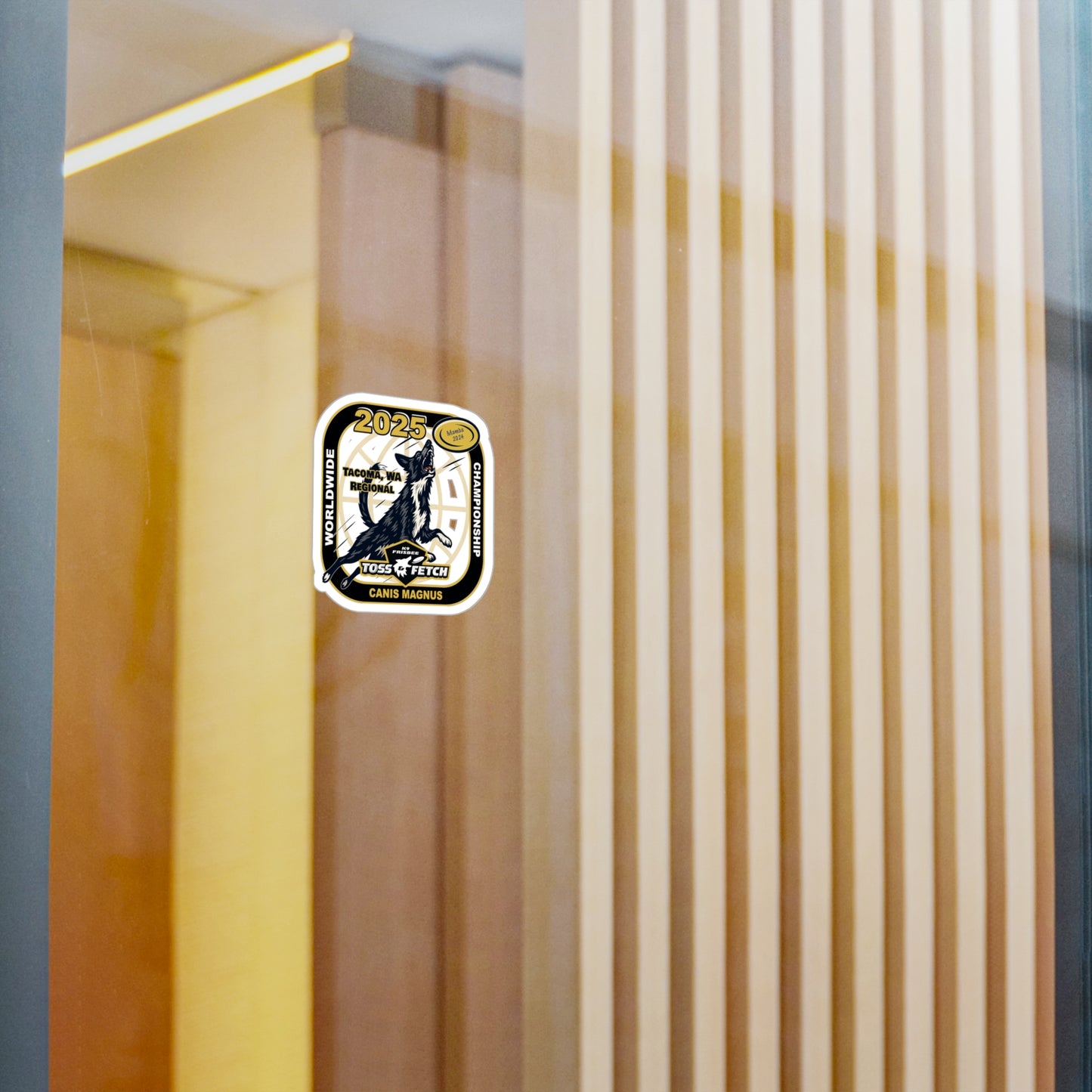 TOSS FETCH Tacoma  Vinyl Decals