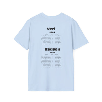 REASON/VERI  TEAM BORDER TERRIER.2 - NASDA  Unisex Softstyle T-Shirt