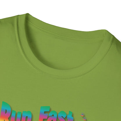 RUN FAST RUN CLEAN HAVE FUN Unisex Softstyle T-Shirt