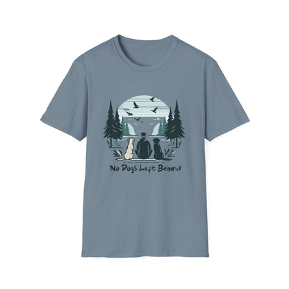 4 No Dogs Left Behind - Unisex Softstyle T-Shirt