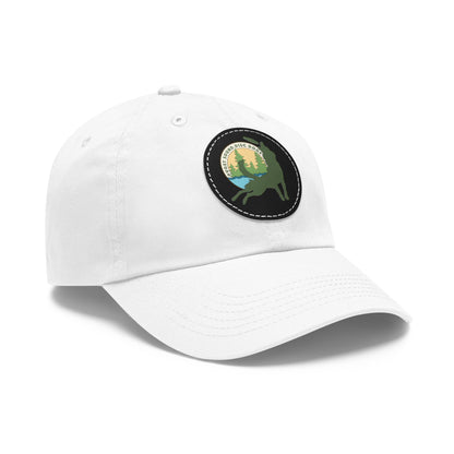 Puget Sound Disc Dogs Hat with Leather Patch (Round)