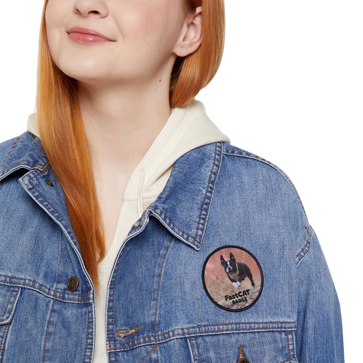 FastCat Badge Iron-On Patches