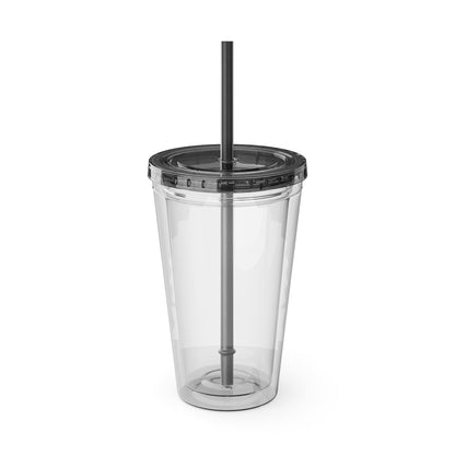 CPE SNOOKER 51 Sunsplash Tumbler with Straw, 16oz