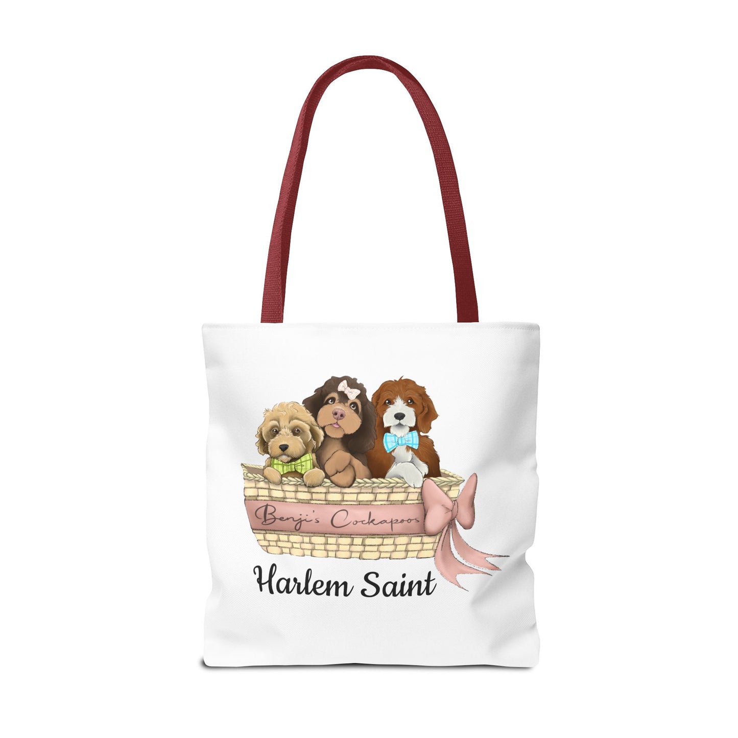 Harlem Saint Benjis Cockapoos Tote Bag