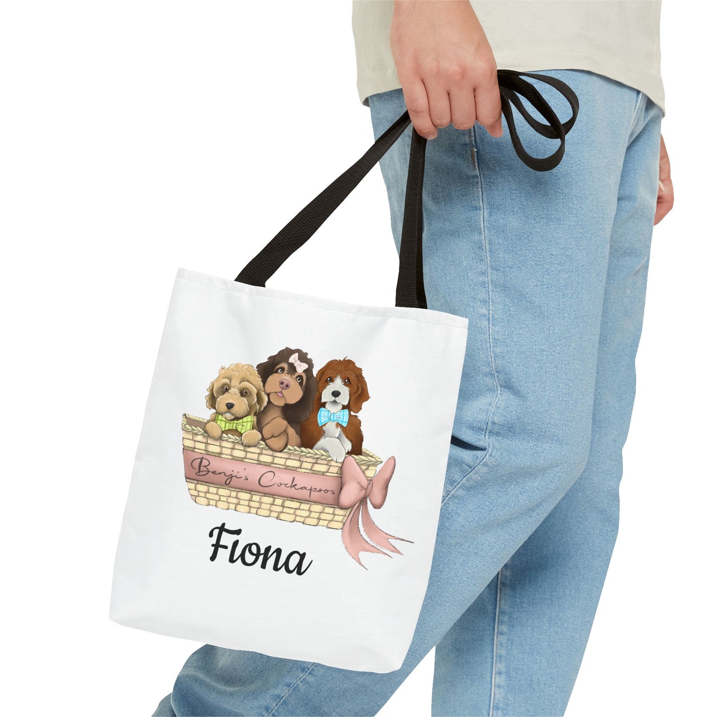 Fiona * Benjis Cockapoos Tote Bag