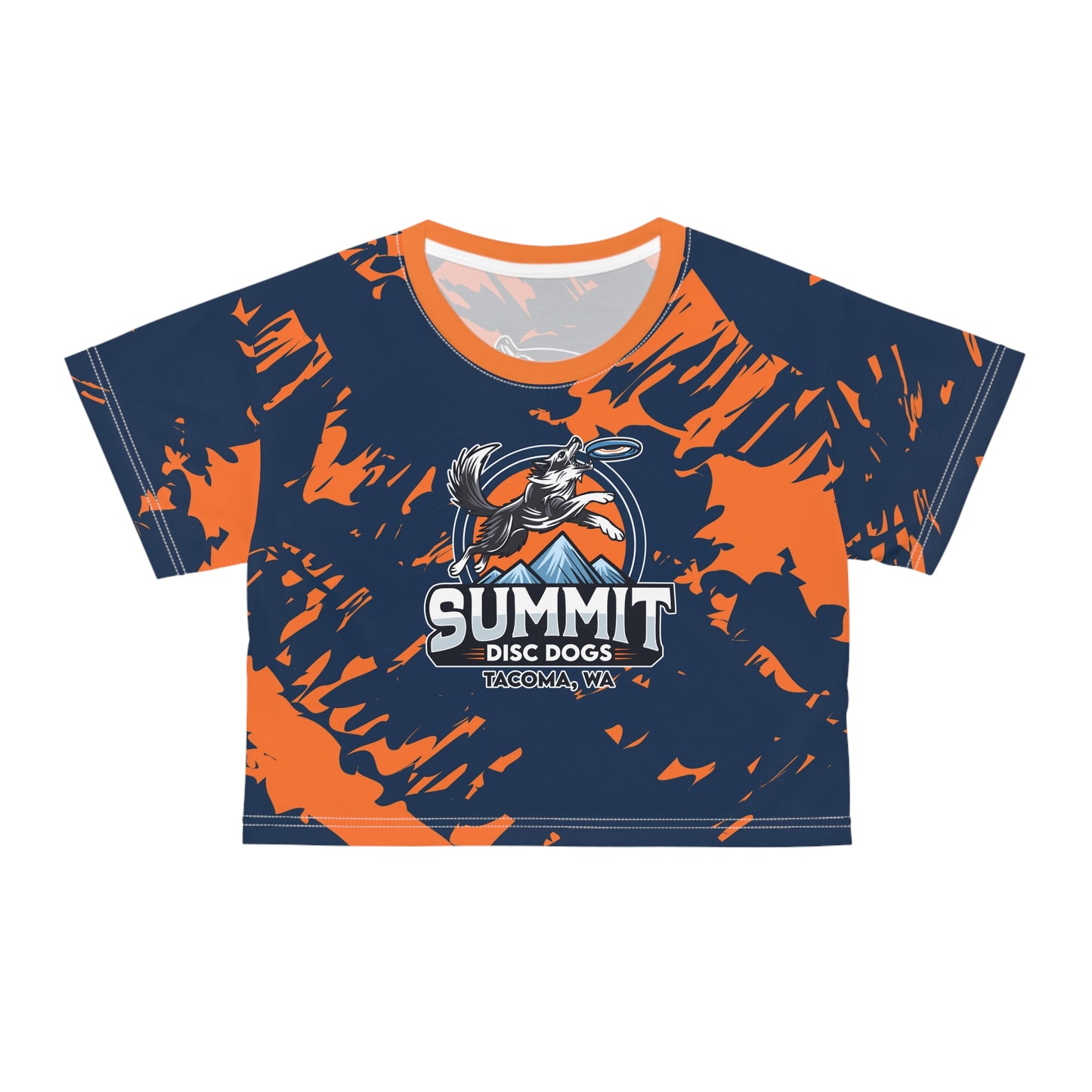 SUMMIT DISC DOGS  Crop Tee