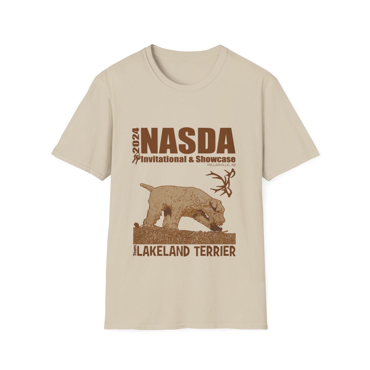 Copy of  TEAM  LAKELAND TERRIER  -  NASDA  Unisex Softstyle T-Shirt