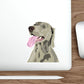 Weimaraner Die-Cut Stickers