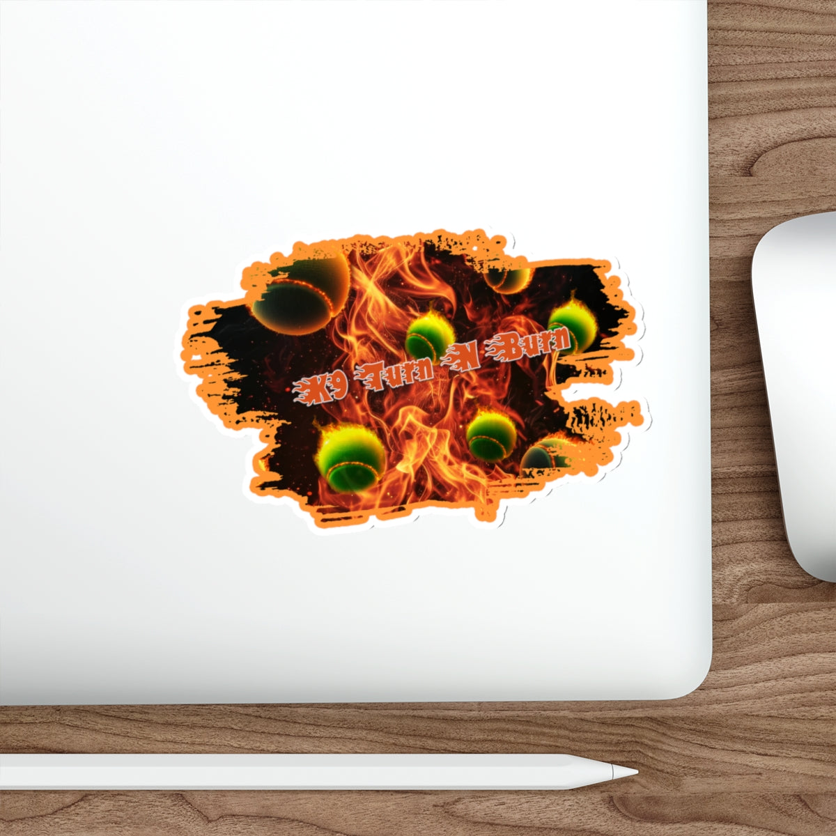 text  turn burn    Stickers