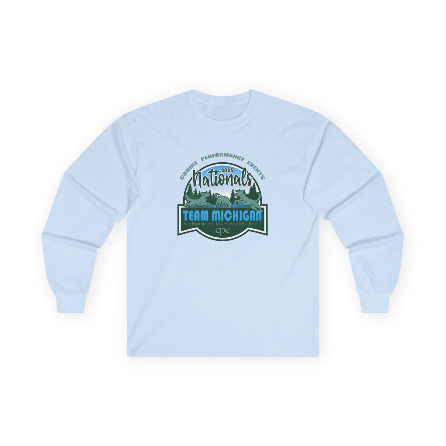 CPE TEAM MICHIGAN Unisex Ultra Cotton Long Sleeve Tee
