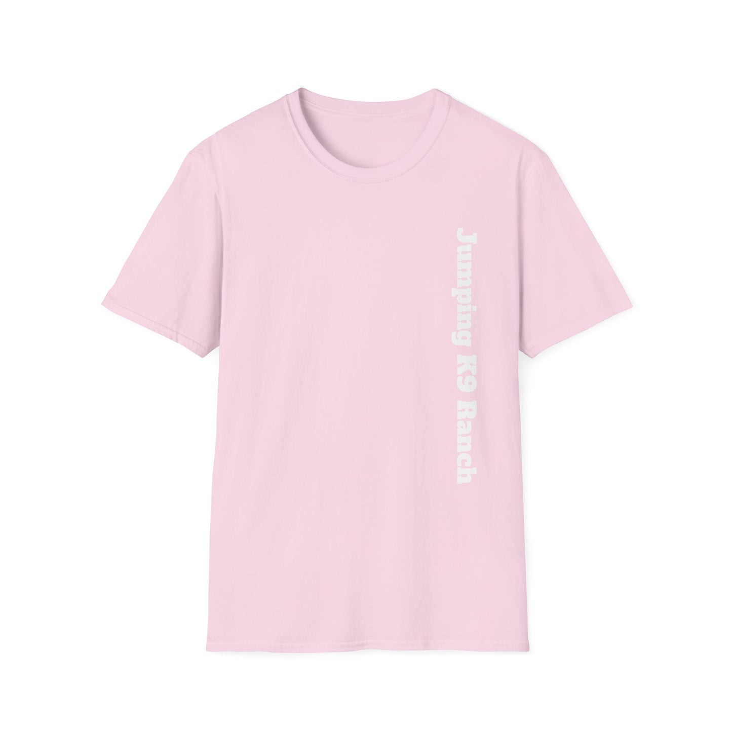 Jumping K9 Ranch  Unisex Softstyle T-Shirt