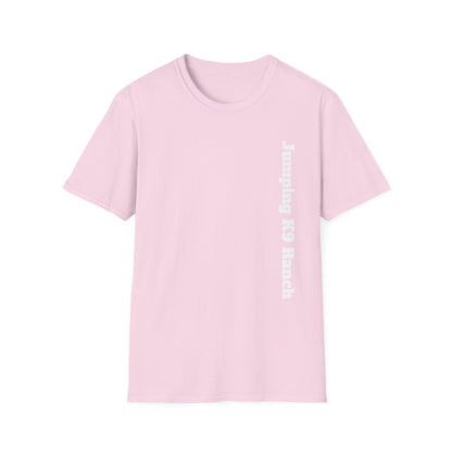 Jumping K9 Ranch  Unisex Softstyle T-Shirt