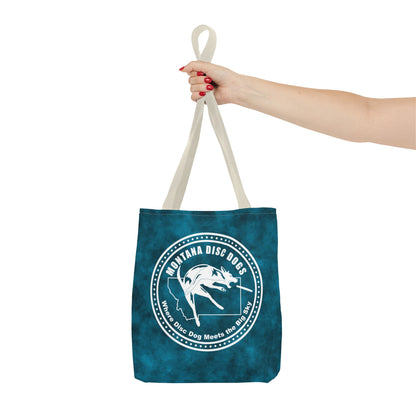 *MONTANA DISC DOG Tote Bag