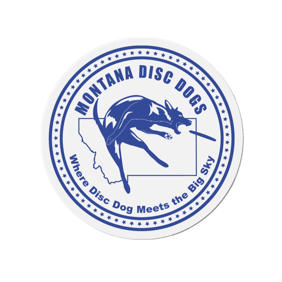 MONTANA DISC DOGS Magnet