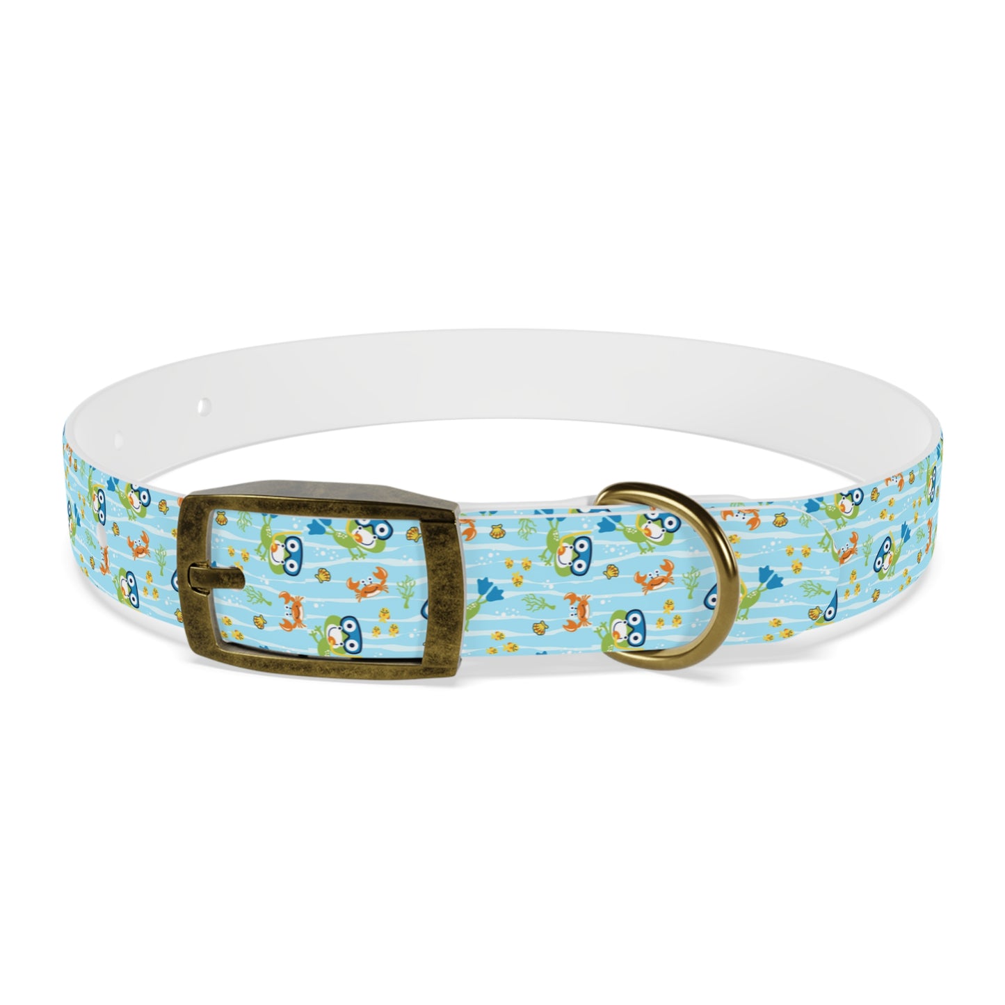 DIVING FROG  Dog Collar