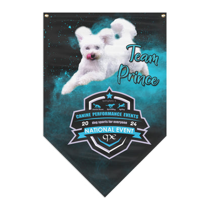 CPE TEAM PRINCE Pennant Banner