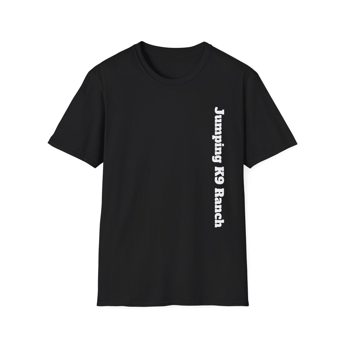 Jumping K9 Ranch  Unisex Softstyle T-Shirt