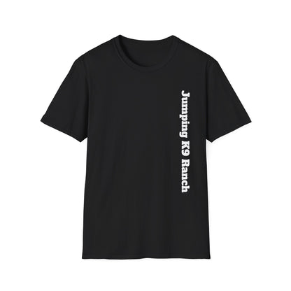 Jumping K9 Ranch  Unisex Softstyle T-Shirt