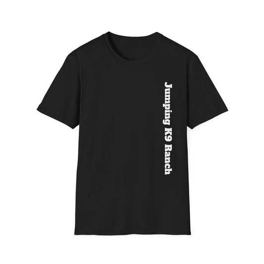 Jumping K9 Ranch  Unisex Softstyle T-Shirt