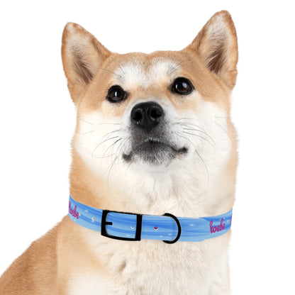 SOFT WAVES - Blue - Phoebe - Dog Collar