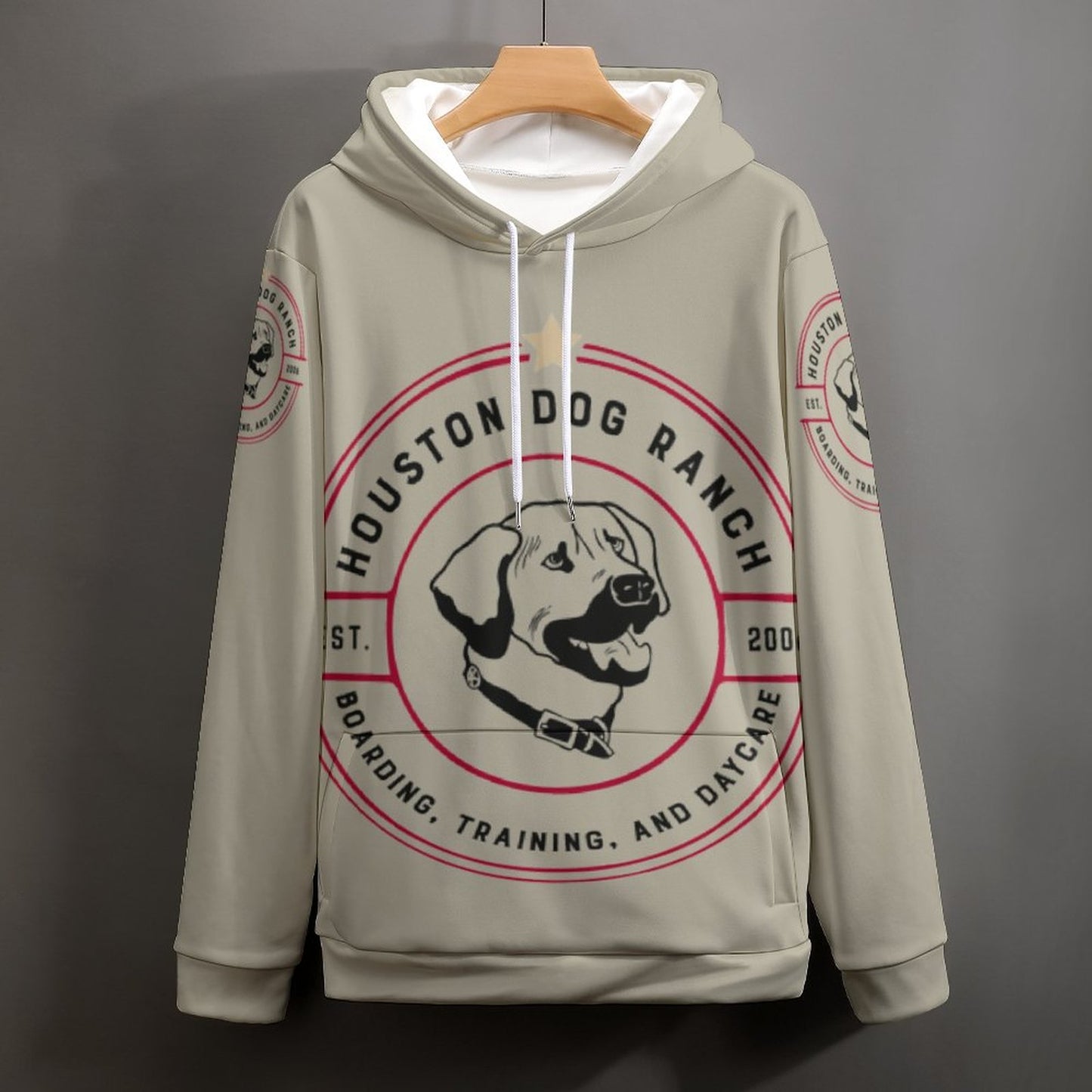 HOUSTON DOG RANCH  Women's Graphic Hoodie (All-Over Printing)