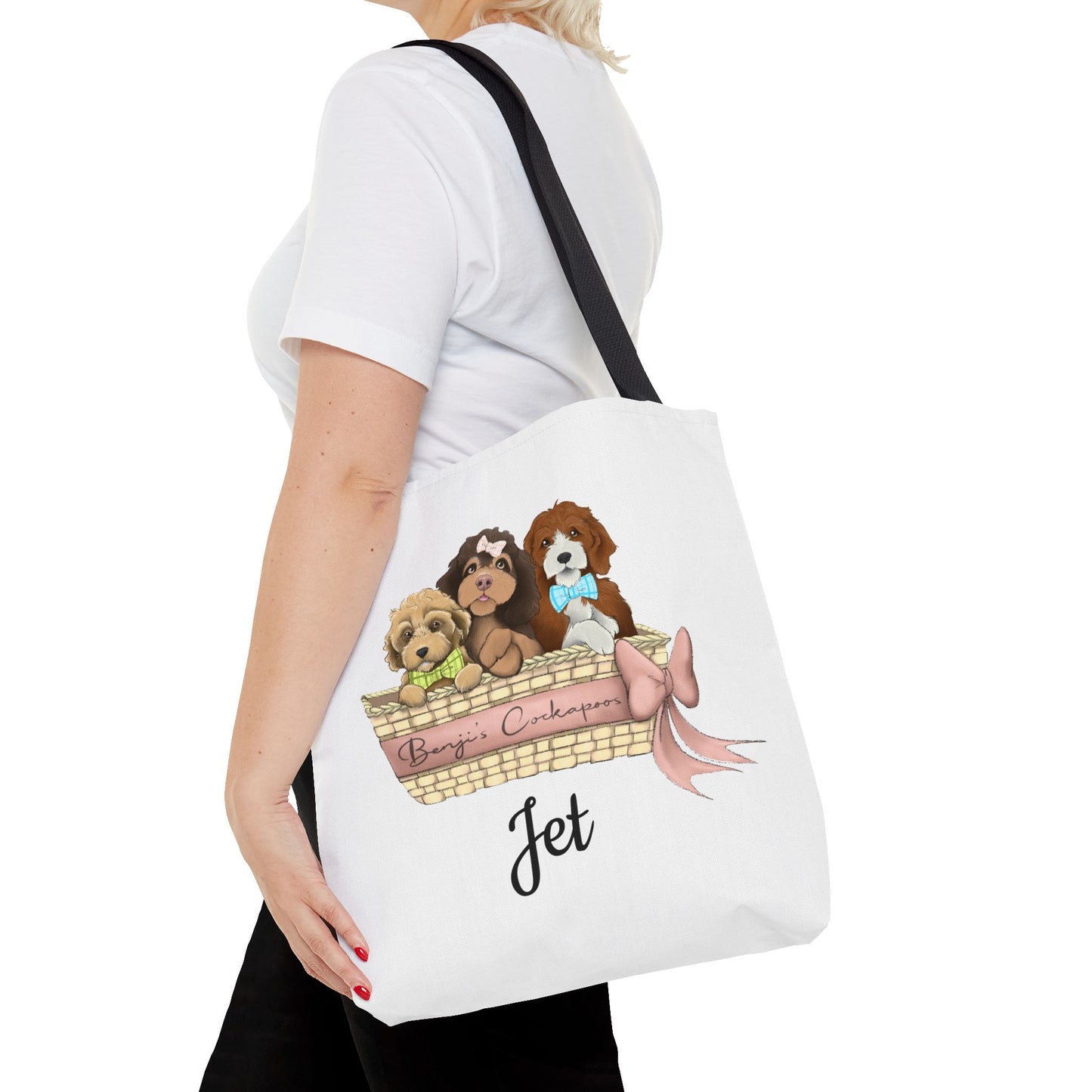 Jet Benjis Cockapoos Tote Bag