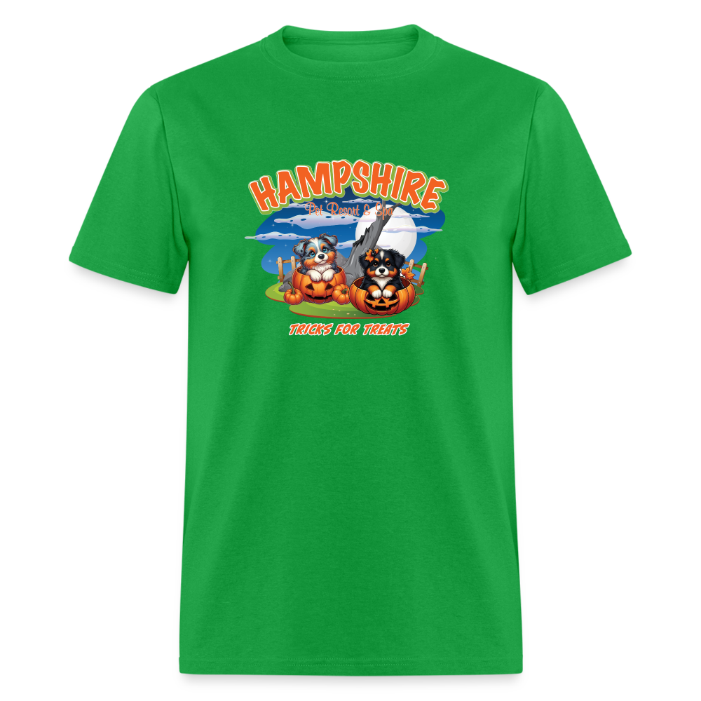 HAMPSHIRE PET - HALLOWEEN Unisex Classic T-Shirt - bright green