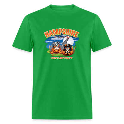 HAMPSHIRE PET - HALLOWEEN Unisex Classic T-Shirt - bright green